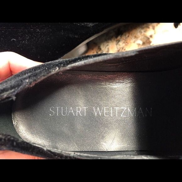 NEW Stuart Weitzman Velvet Loafers *** NEW*** Size 7 - Picture 5 of 5
